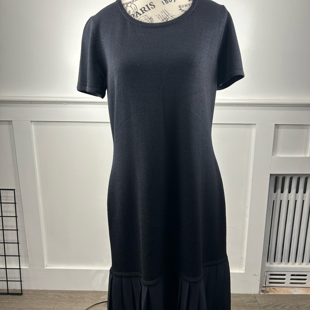 Chic Black Midi Dress